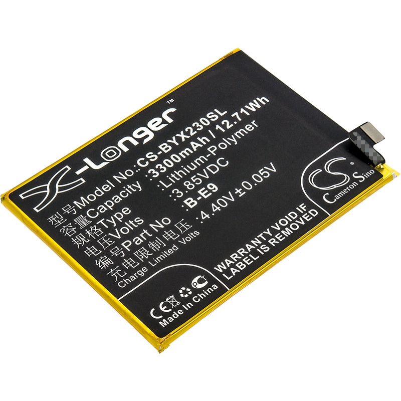 Batteri til SmartPhone, Mobil til VIVO X23, X23 Dual SIM, X23 Dual SIM TD-LTE og andre.