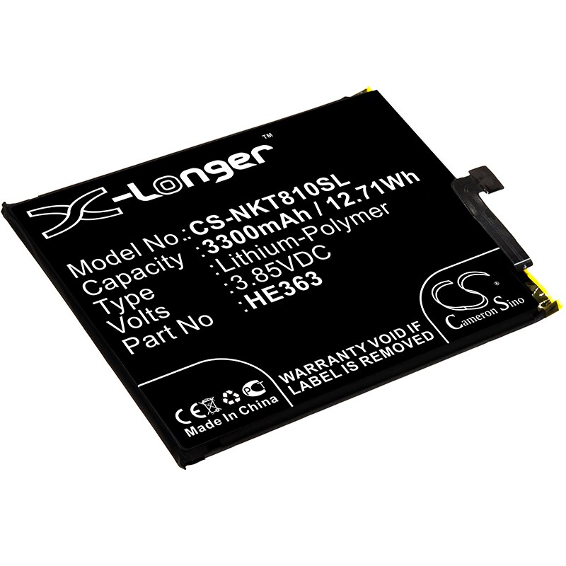Batteri til SmartPhone, Mobil til Nokia 8.1, TA-1119, TA-1128