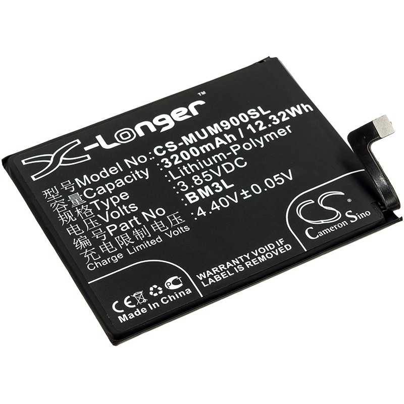 Batteri til SmartPhone, Mobil til Xiaomi Mi 9, M1902F1A, M1902F1T og andre.