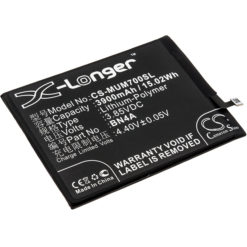 Batteri til SmartPhone, Mobil til Xiaomi Redmi Note 7, M1901F7G, M1901F7H og andre.
