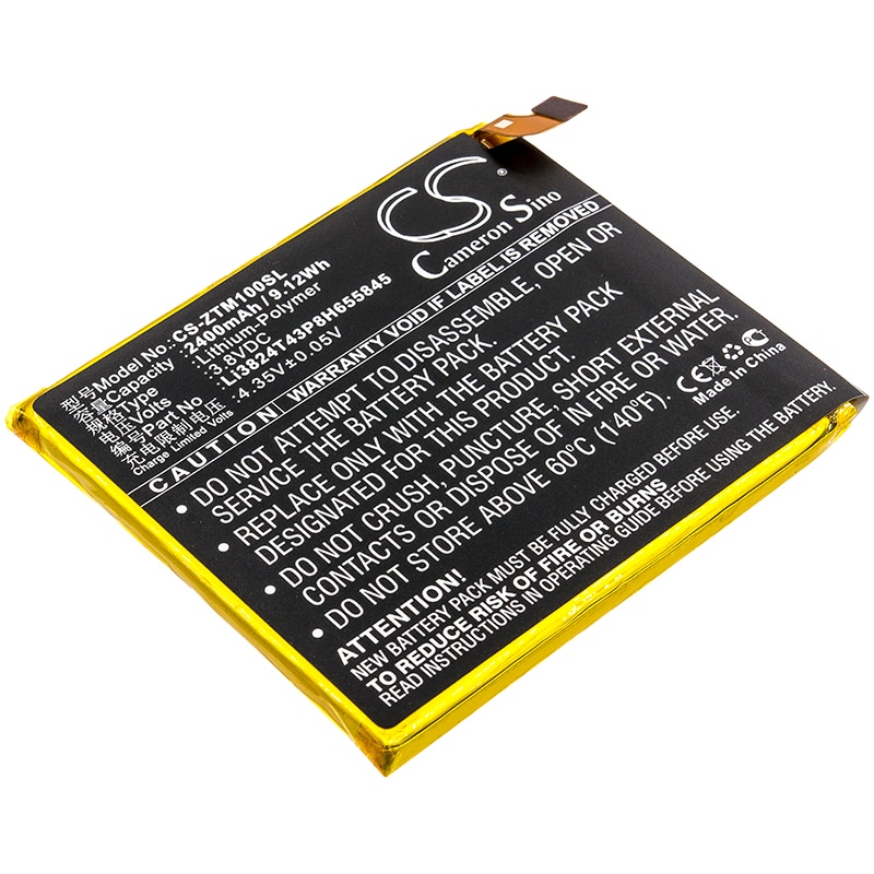 Batteri til SmartPhone, Mobil til ZTE Mono MO-01J, Mono MO-01J TD-LTE, Mono MO-01K og andre.