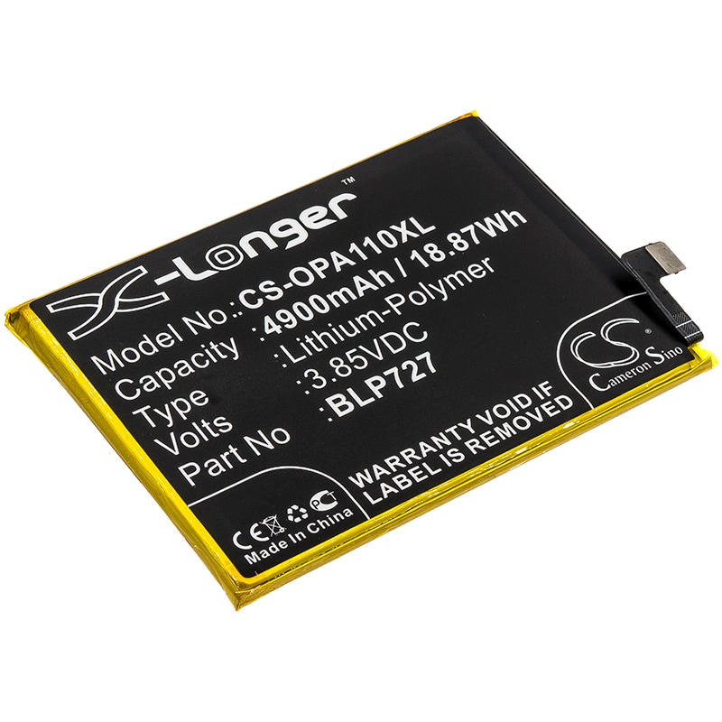 Batteri til SmartPhone, Mobil til OPPO A11x, PCHT00, PCHM00