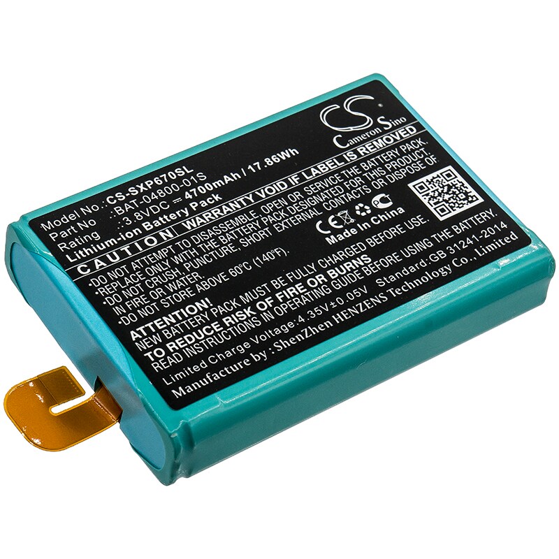 Batteri til SmartPhone, mobil til Socketmobile Sonim XP7, Sonim XP7700, Sonim XP6 osv.