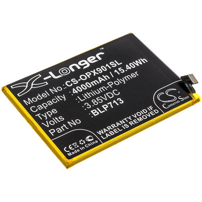 Batteri til SmartPhone, Mobil til OPPO RMX1901, Realme X