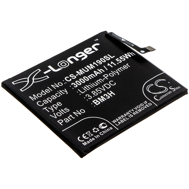 Batteri til SmartPhone, Mobil til Xiaomi Mi Play, M1901F9E, M1901F9T