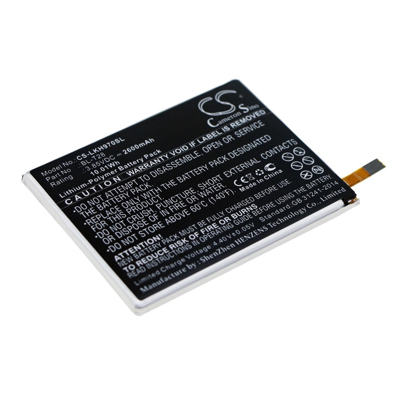 Batteri til SmartPhone, Mobil til LG Q725L, Q7+, Q7 Plus og andre.