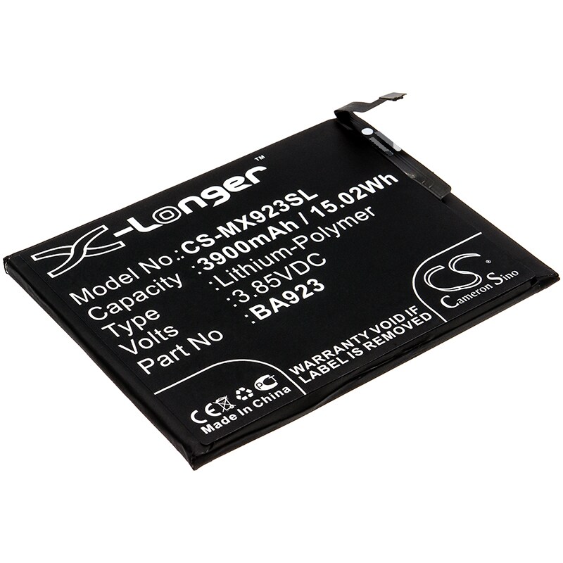 Batteri til SmartPhone, Mobil til Meizu Note 9, M923Q, M1923