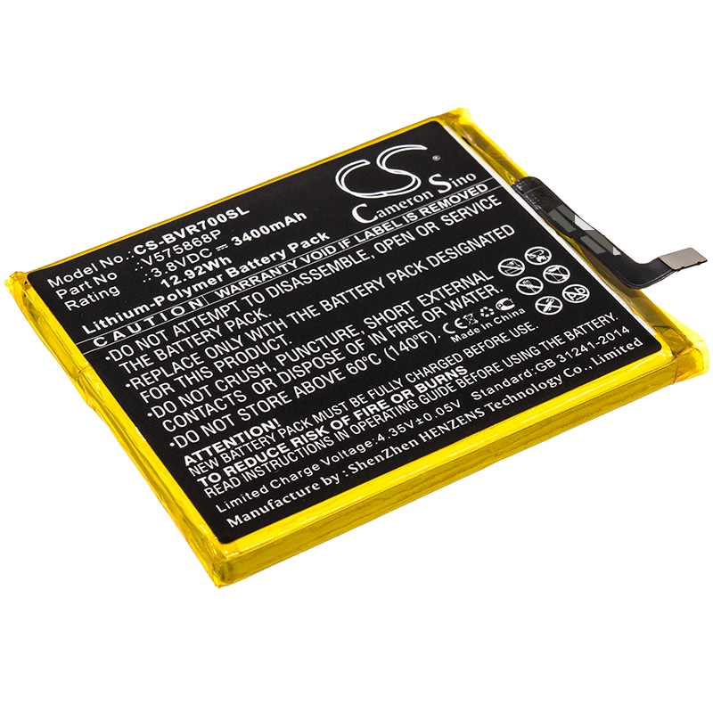 Batteri til SmartPhone, mobil til Blackview BV7000