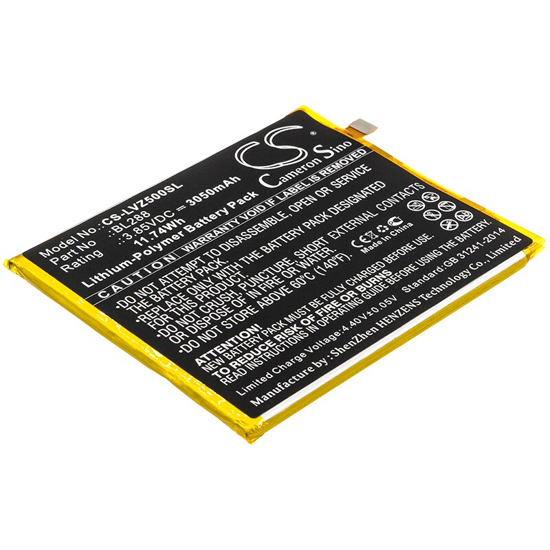 Batteri til SmartPhone, Mobil til Lenovo Zuk Z5, L78011, L78012