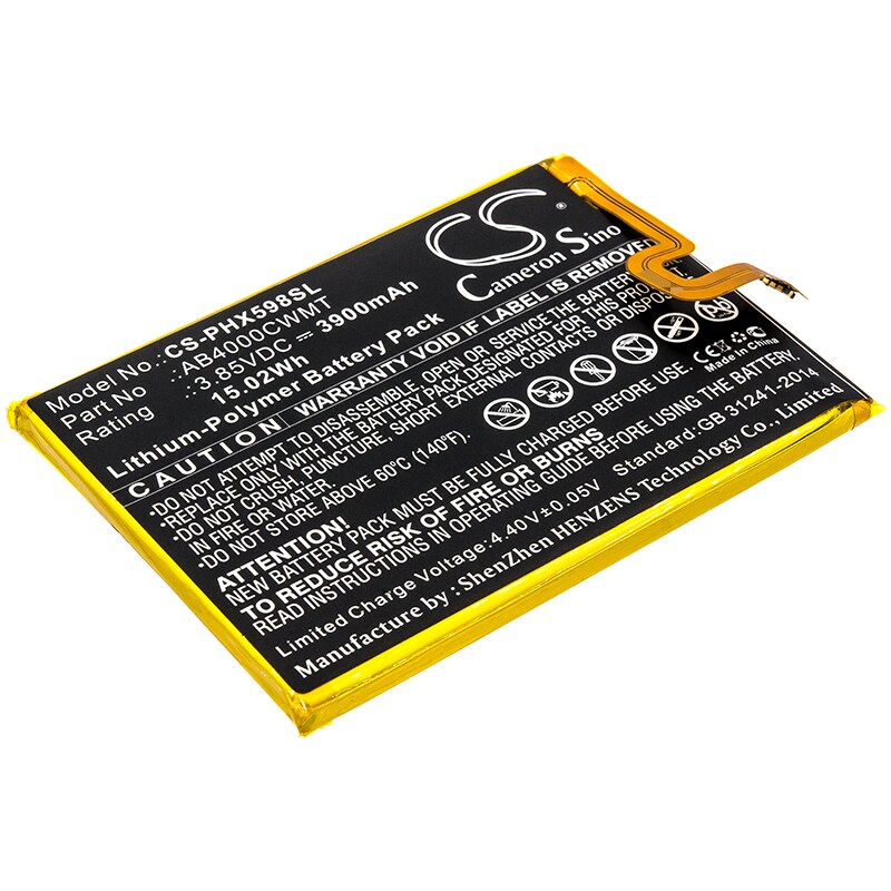 Batteri til SmartPhone, Mobil til Philips Xenium S598, CTS598, X598