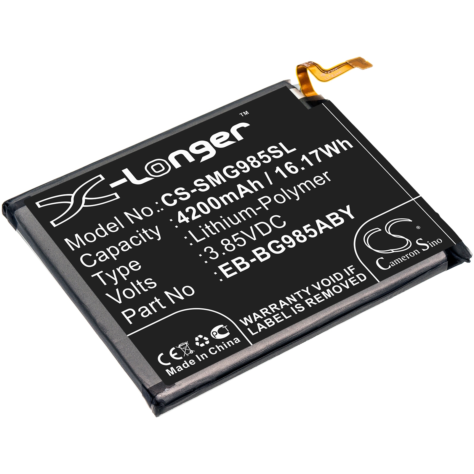 Batteri til SmartPhone, Mobil til Samsung Galaxy S20 Plus, SM-G985F SM-G986B og andre.