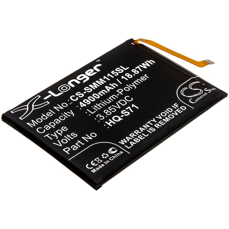 Batteri til SmartPhone, Mobil til Samsung Galaxy M11, Galaxy M11 2020, M-M115F/DS og andre.