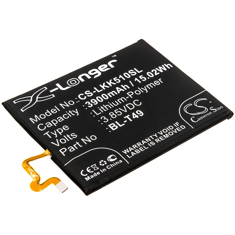 Batteri til SmartPhone, Mobil til LG K510, K51S, LM-K410BMW og andre.