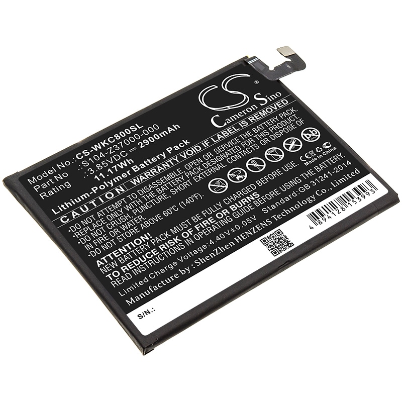 Batteri til SmartPhone, Mobil til Wiko View 2, View 2 Pro, C800AE og andre.