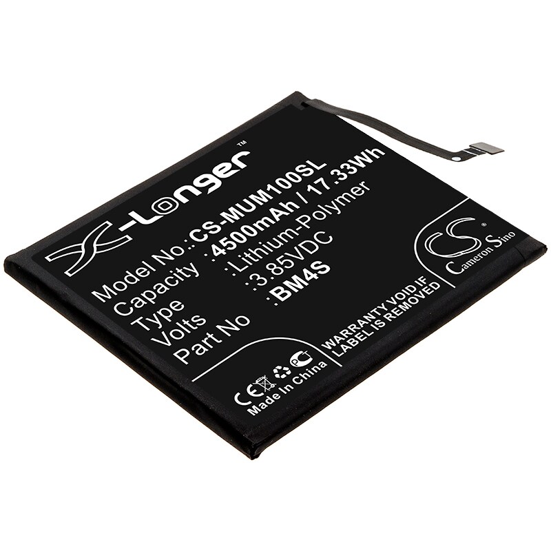 Batteri til SmartPhone, Mobil til Xiaomi Redmi 10X, M2004J7AC