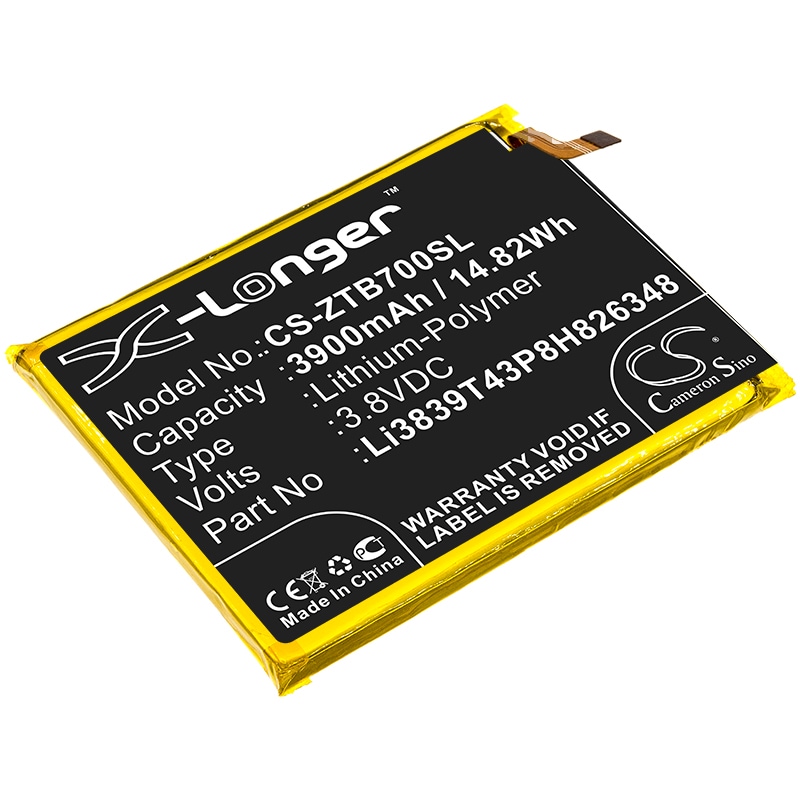 Batteri til SmartPhone, Mobil til ZTE Blade A7s, Blade A7 2020, A7010 og andre.