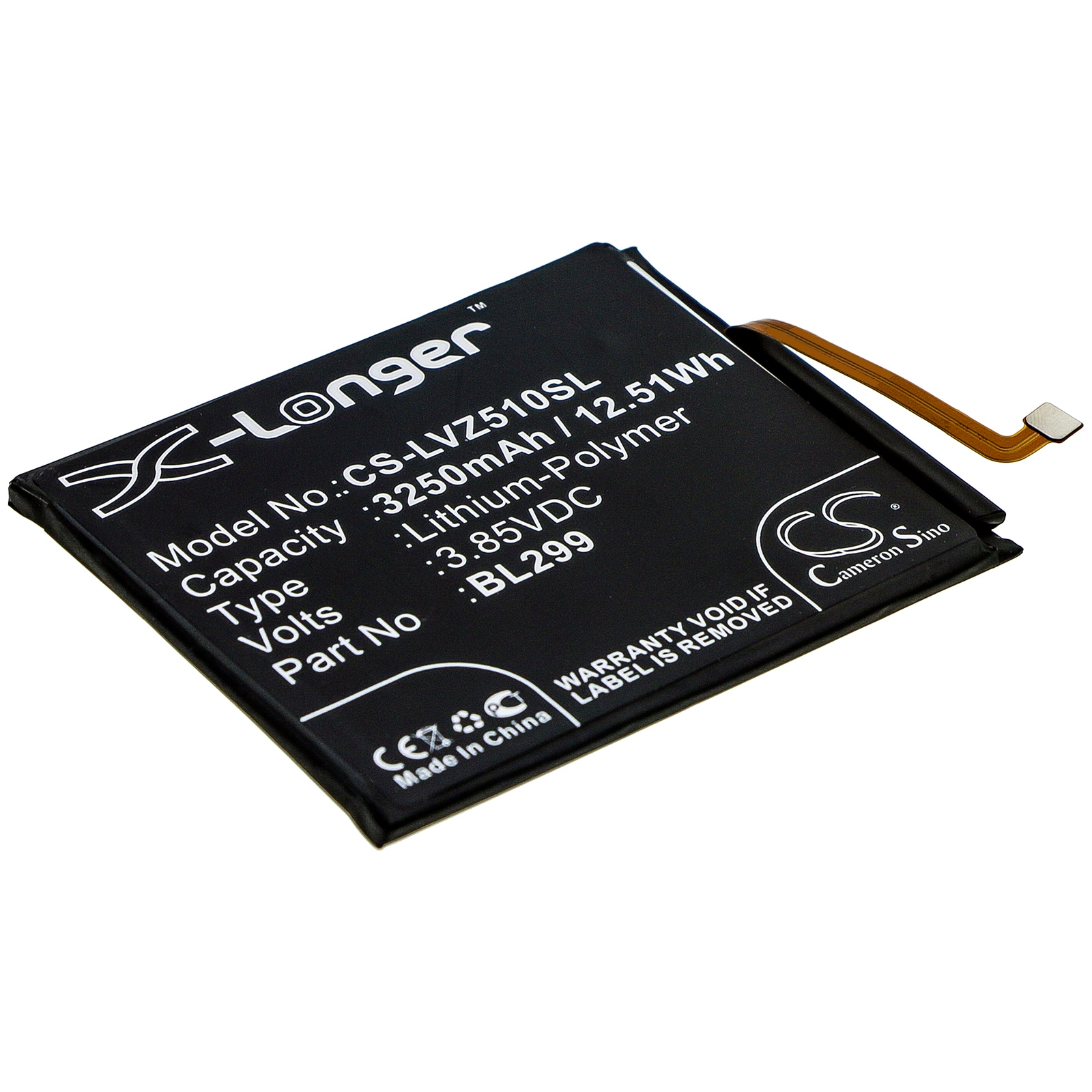 Batteri til SmartPhone, Mobil til Lenovo Z5s, L78071