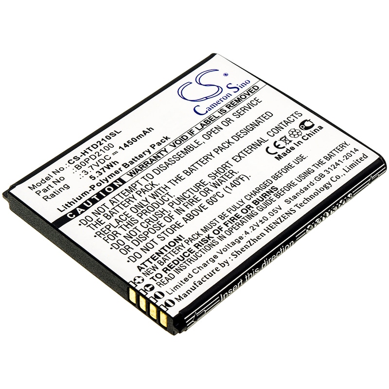 Batteri til SmartPhone, Mobil til HTC Desire 210, Desire 210 Dual Sim, D210h