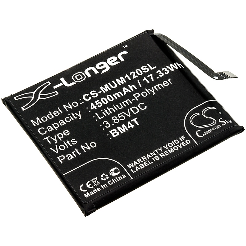 Batteri til SmartPhone, Mobil til Xiaomi Redmi 10X Pro, 10X Pro 5G, M2004J7BC
