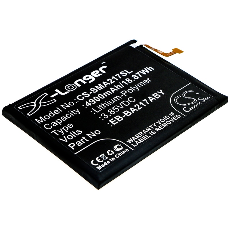 Batteri til SmartPhone, Mobil til Samsung Galaxy A21s 2020, SM-A217F, SM-A217F/DSN og andre.