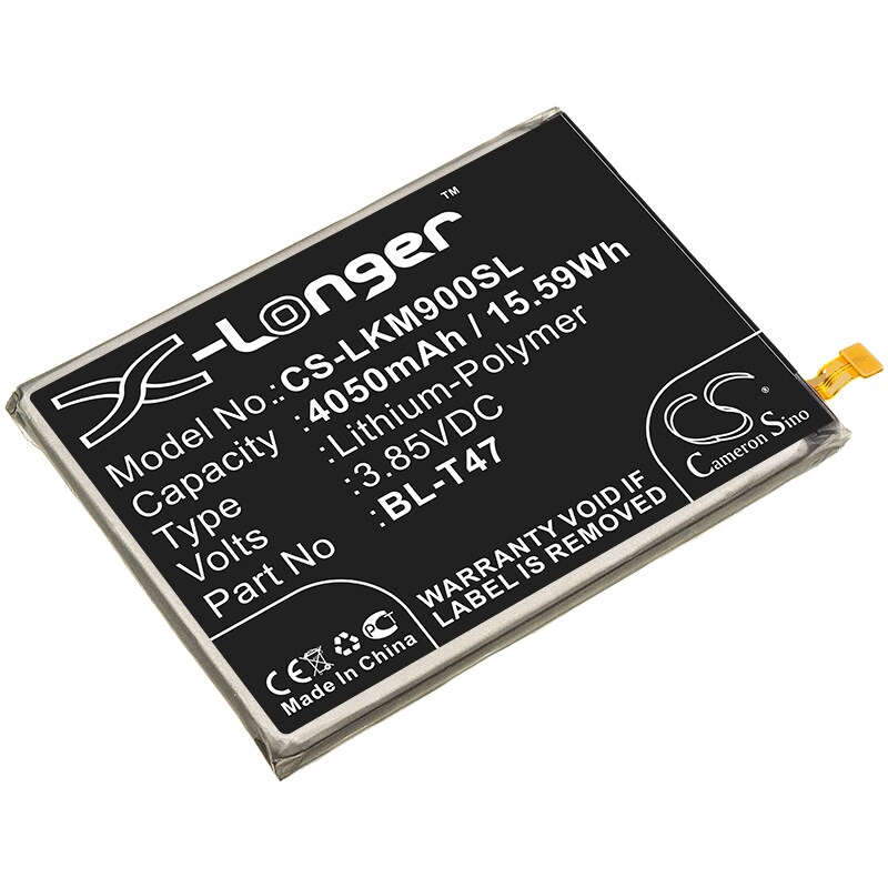 Batteri til SmartPhone, mobil til LG Velvet, LMG900TM, Velvet 5G og andre.