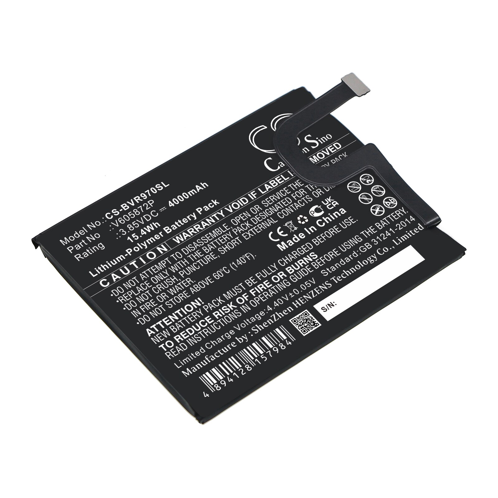 Batteri til SmartPhone, mobil til Blackview BV9700