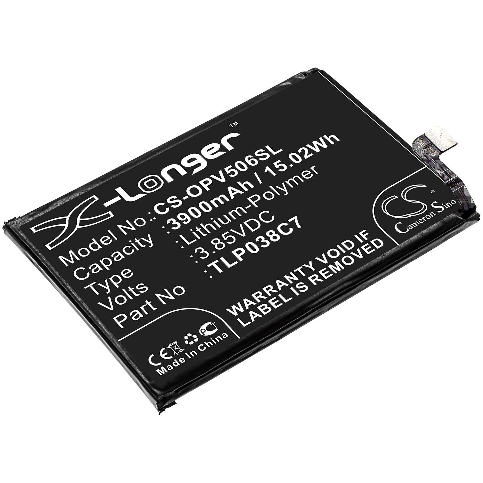 Batteri til SmartPhone, Mobil til Alcatel 5V, OT-5060D, OT-5060A