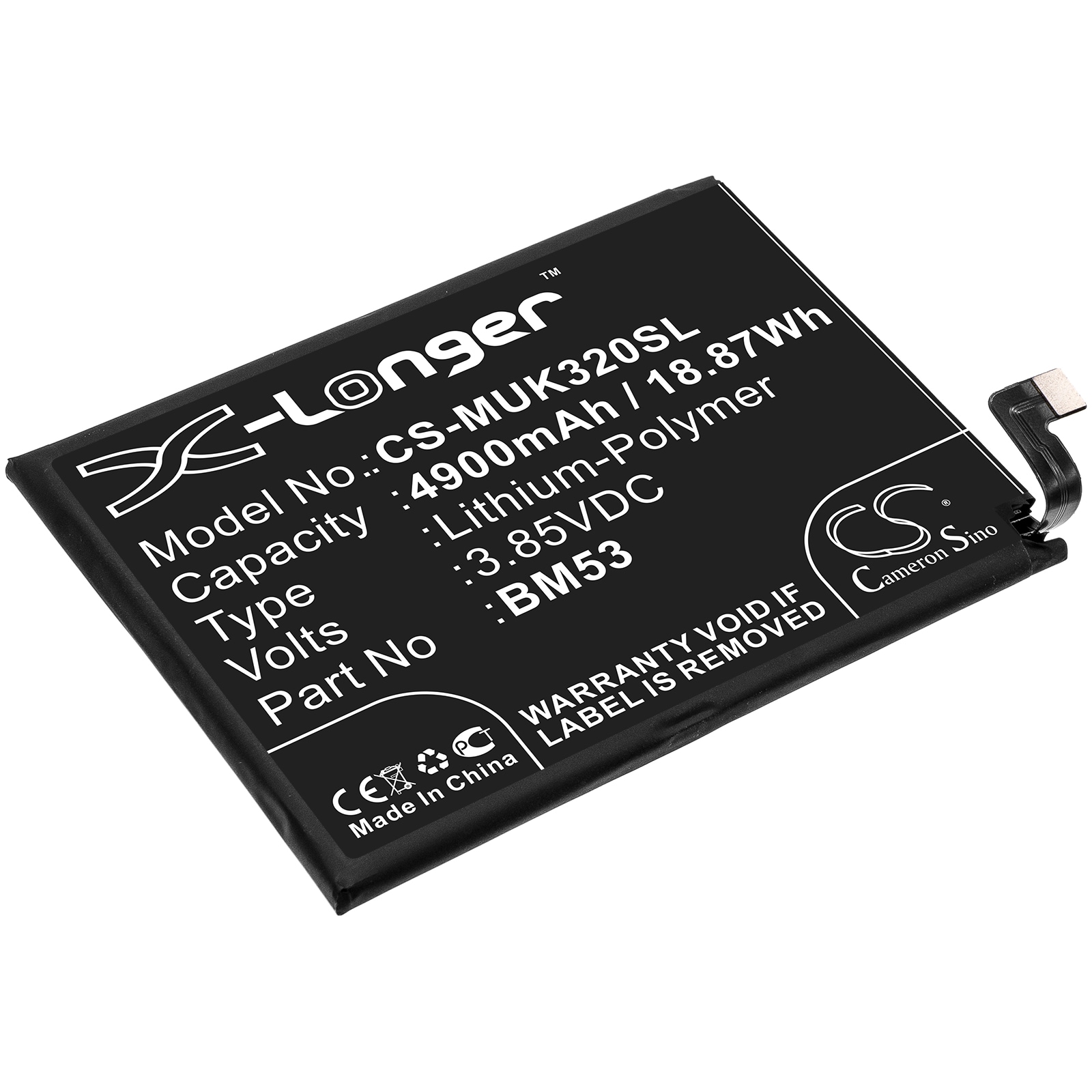 Batteri til SmartPhone, Mobil til Xiaomi Mi 10T 5G, M2007J3SY