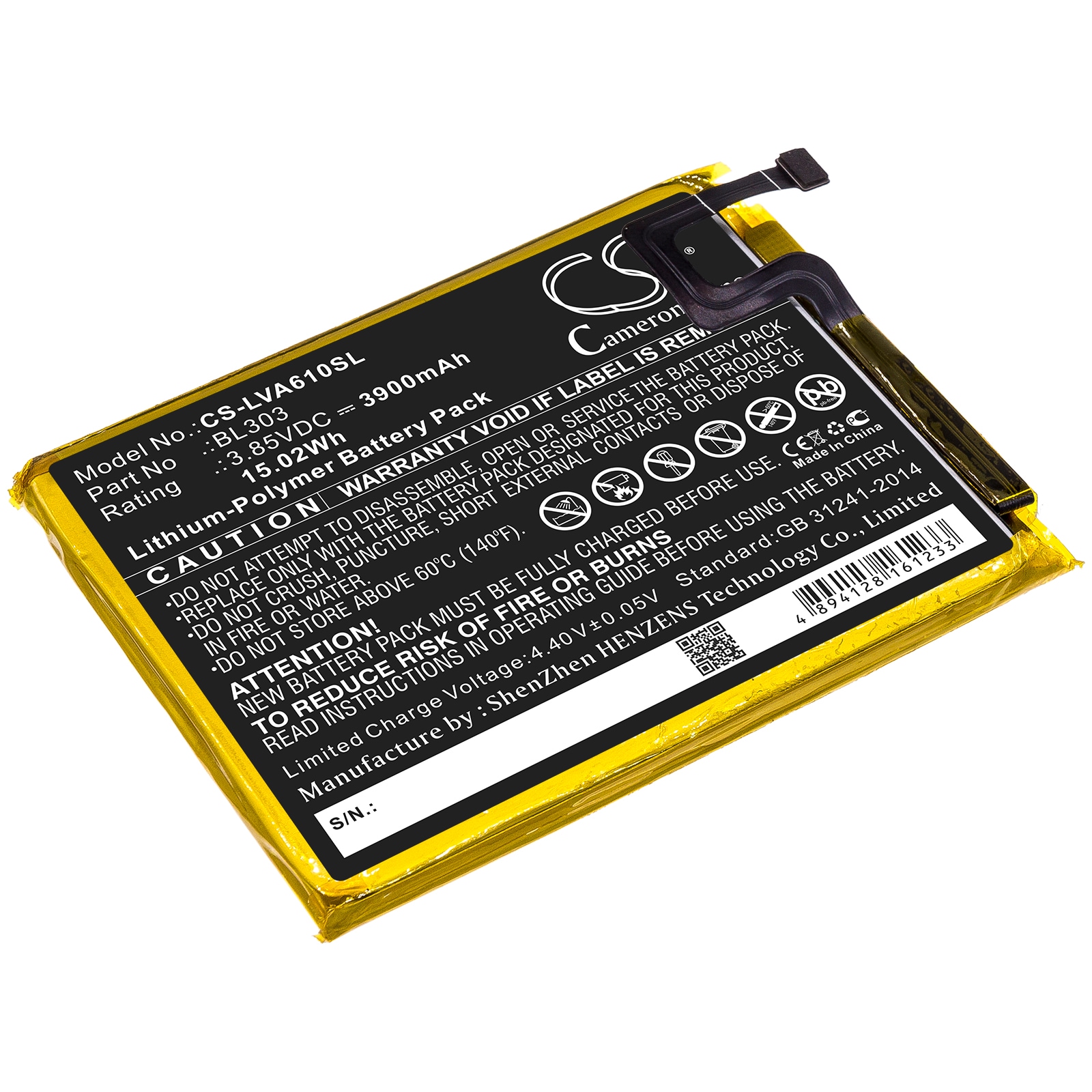 Batteri til SmartPhone, Mobil til Lenovo A6 Note, PAGK0027IN, PAGK0027 og andre.