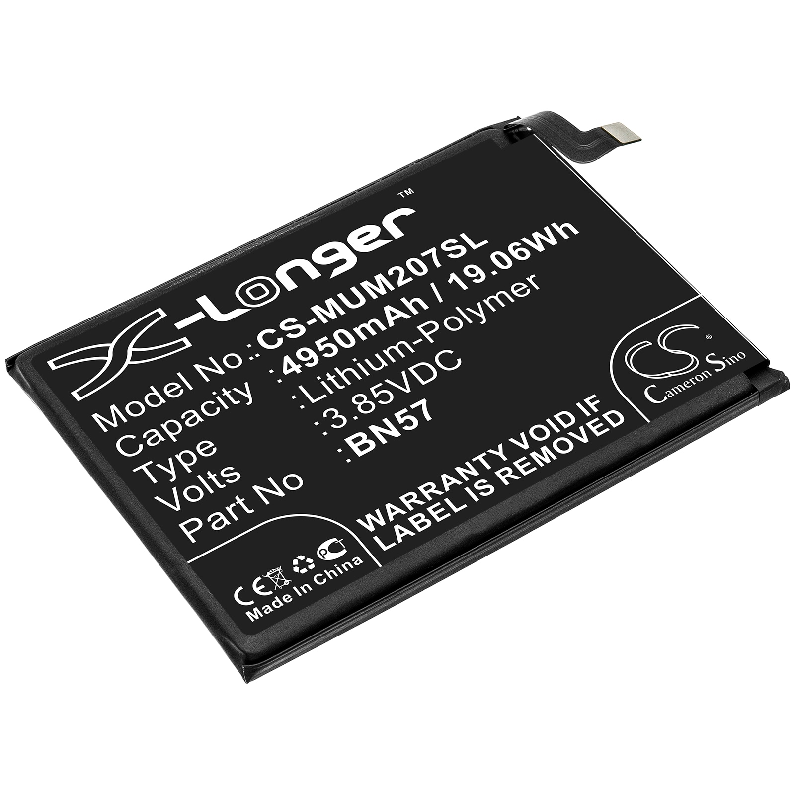 Batteri til SmartPhone, Mobil til Xiaomi Poco X3 NFC, M2007J20CG