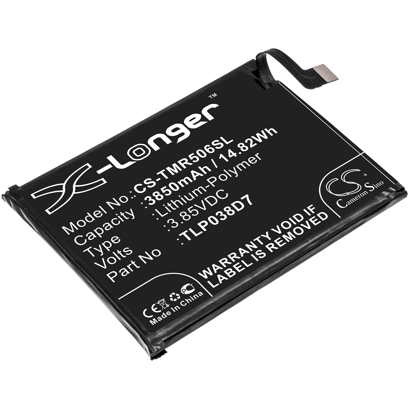 Batteri til SmartPhone, Mobil til T-Mobile Revvl 4 Plus, 5062W, 5062Z
