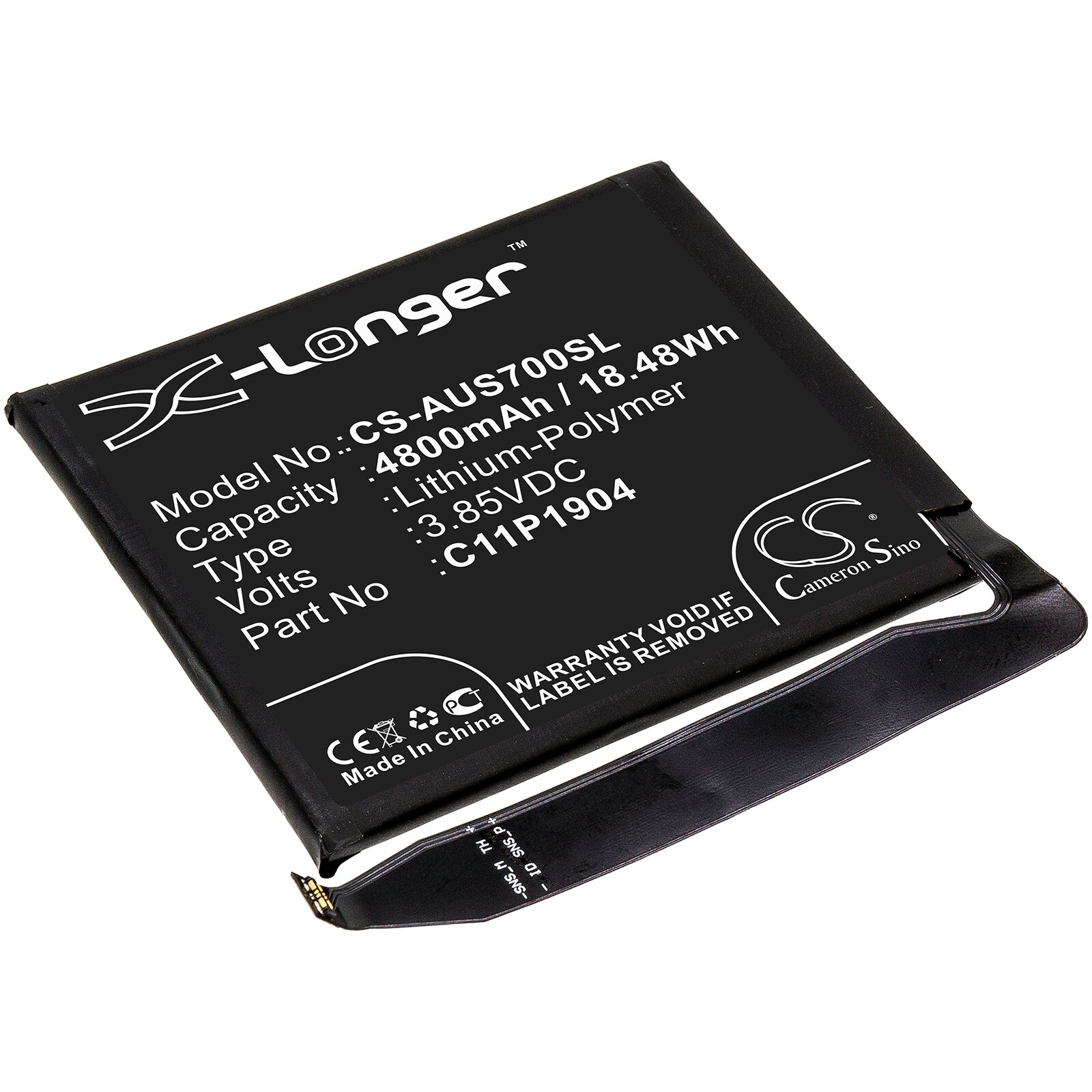 Batteri til SmartPhone, Mobil til Asus ZenFone 7, ZenFone 7 Pro, ZS670KS og andre.