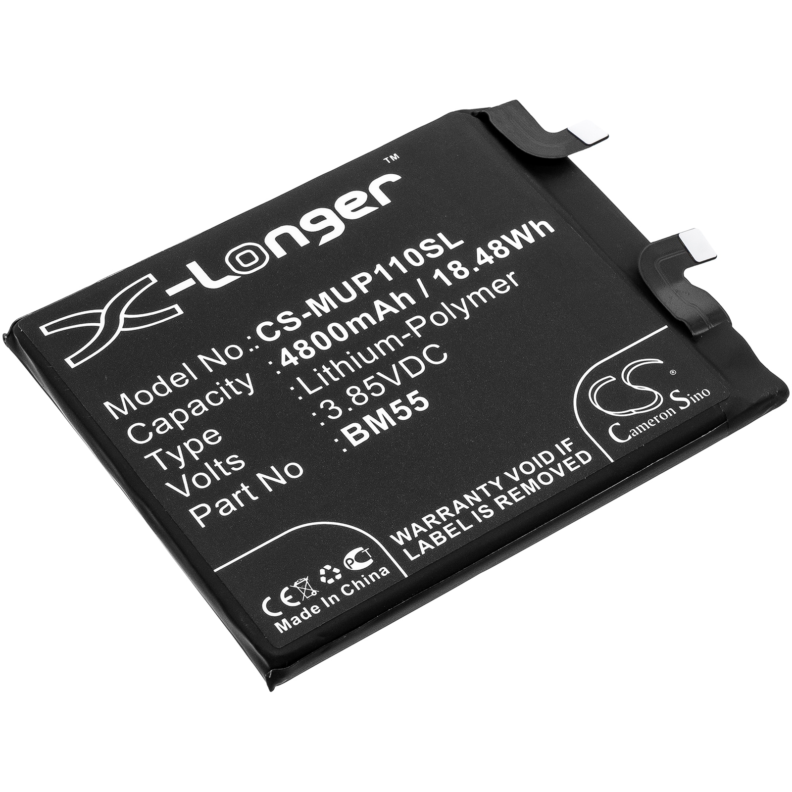 Batteri til SmartPhone, Mobil til Xiaomi Mi 11 Pro 5G, M2102K1AC, Mi 11 Ultra