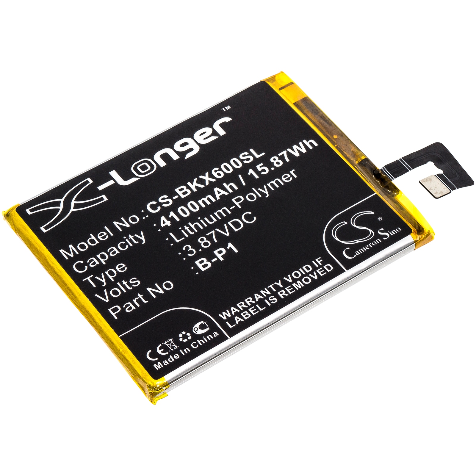 Batteri til SmartPhone, Mobil til VIVO X60 Pro, X60 Pro 5G, V2047A og andre.
