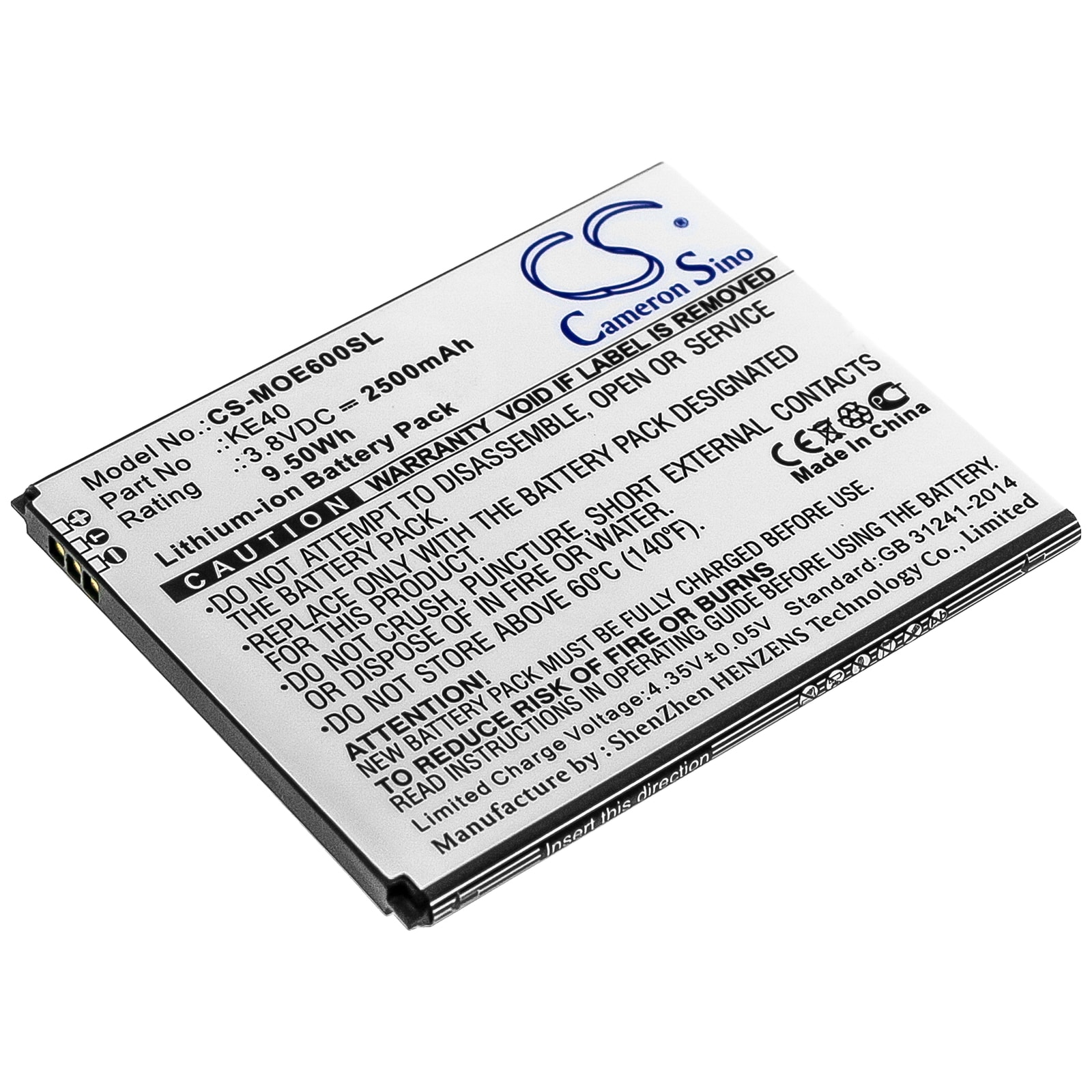 Batteri til SmartPhone, Mobil til Motorola Moto E6, XT2005, XT2005DL og andre.
