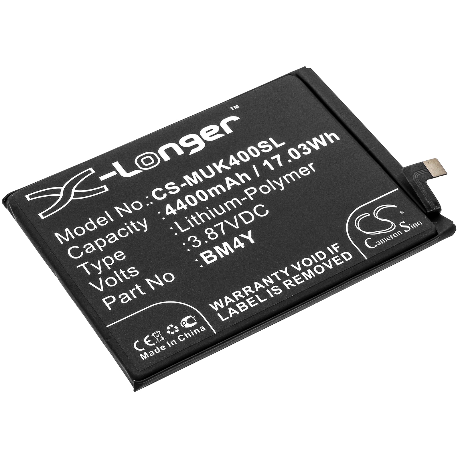 Batteri til SmartPhone, Mobil til Xiaomi Mi 11X 5G, M2012K11AI, Poco F3 5G og andre.