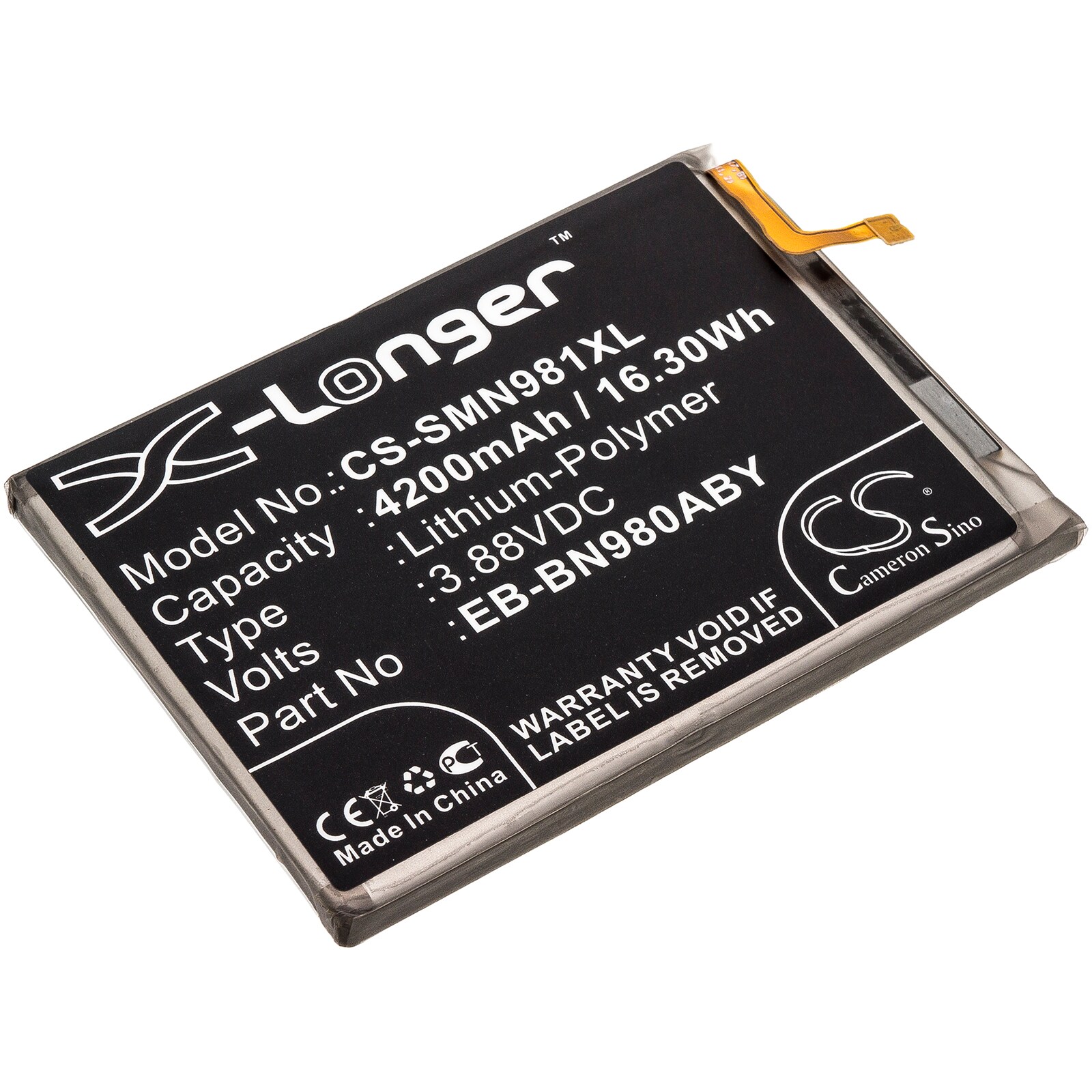 Batteri til SmartPhone, Mobil til Samsung Galaxy Note 20, SM-N981N og andre.