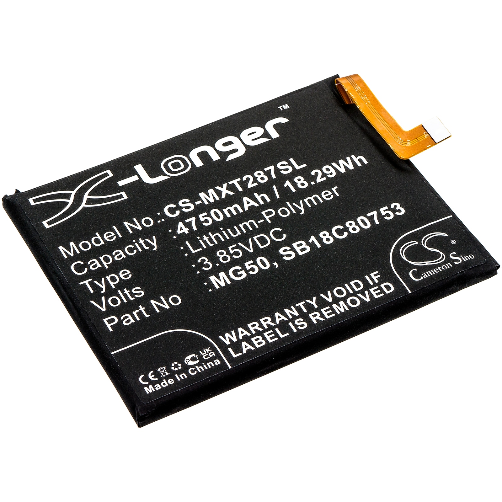 Batteri til SmartPhone, Mobil til Motorola Moto G9 Plus, XT2087-1, XT2087-2