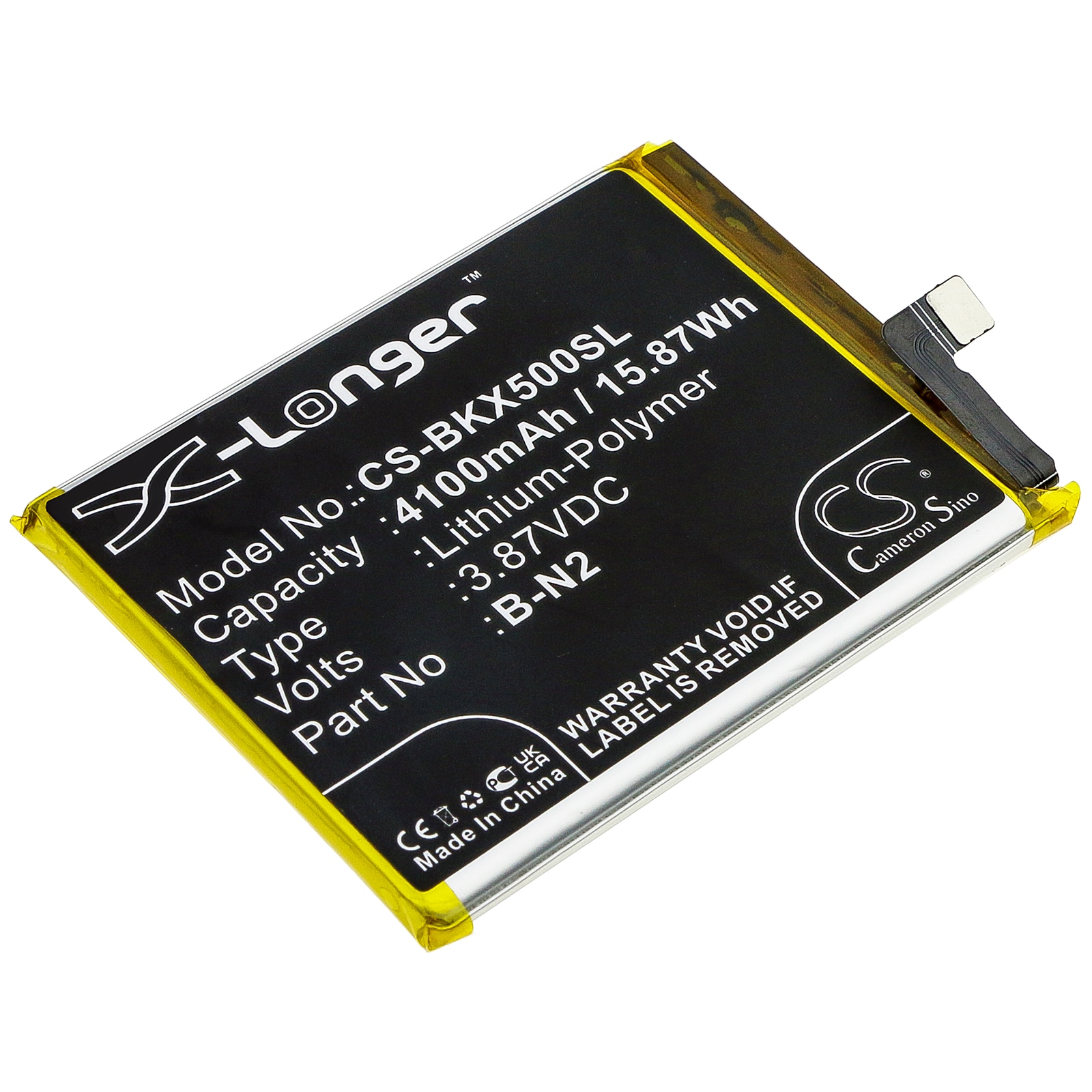 Batteri til SmartPhone, mobil til VIVO X50, X50 5G, V2001A osv.