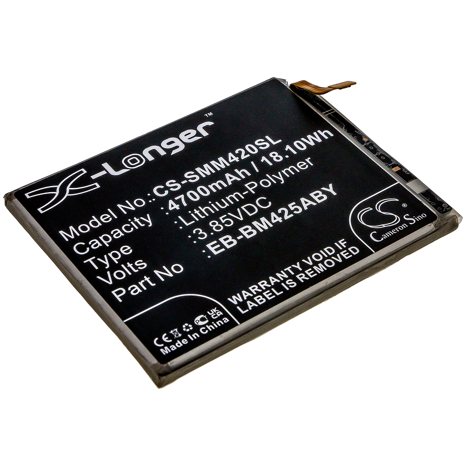 Batteri til SmartPhone, Mobil til Samsung Galaxy M42