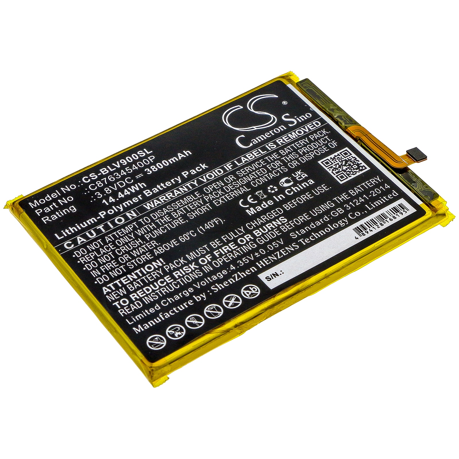 Batteri til SmartPhone, Mobil til BLU V9, V0450UU, G8 G0170