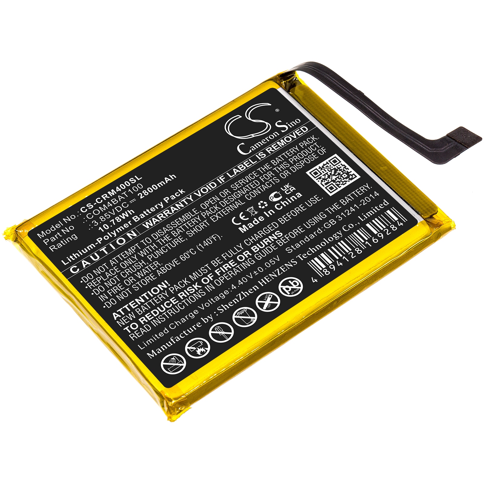 Batteri til SmartPhone, mobil til Crosscall Core M4, Core M4 Go