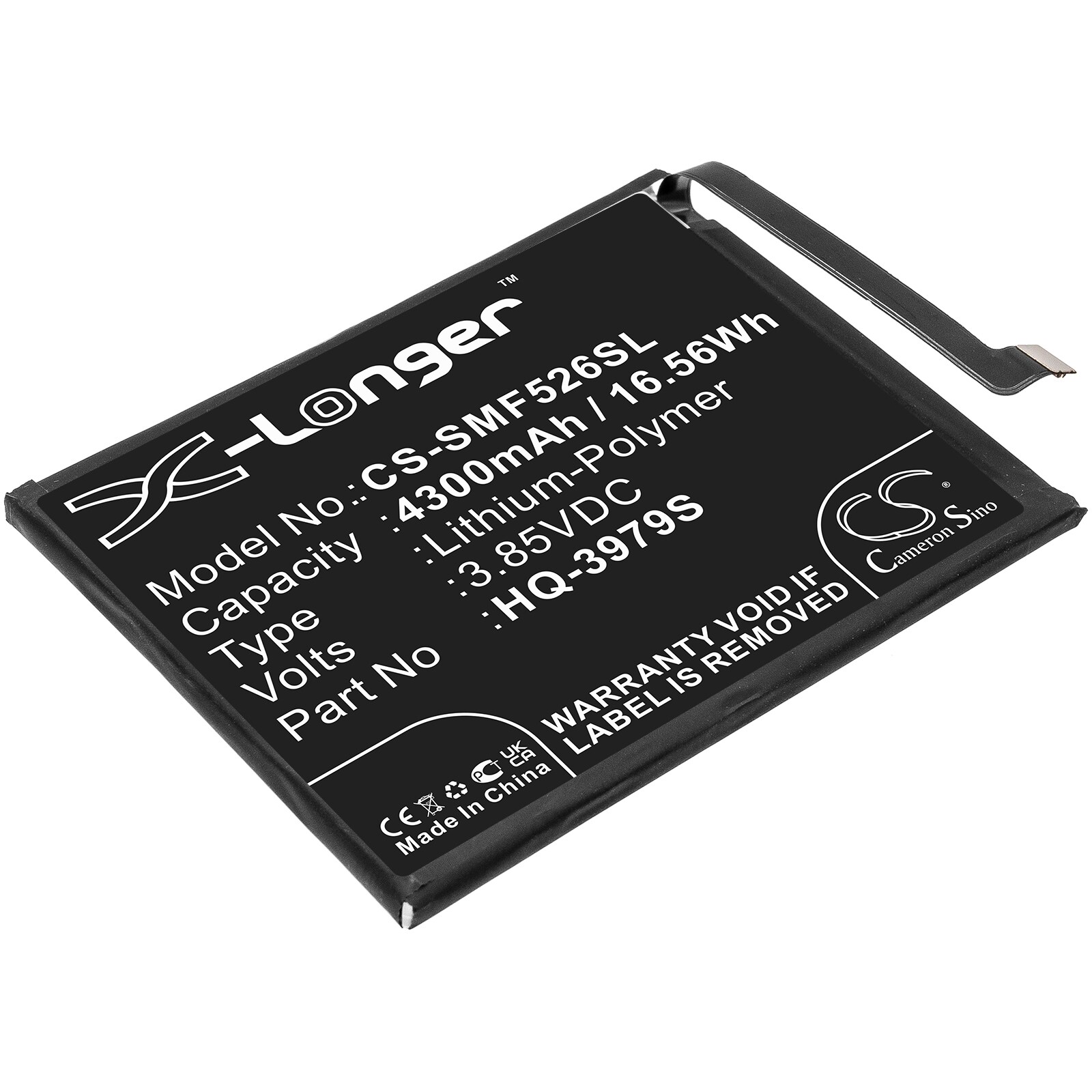 Batteri til SmartPhone, Mobil til Samsung Galaxy F52, Galaxy F52 5G 2021, SM-E5260