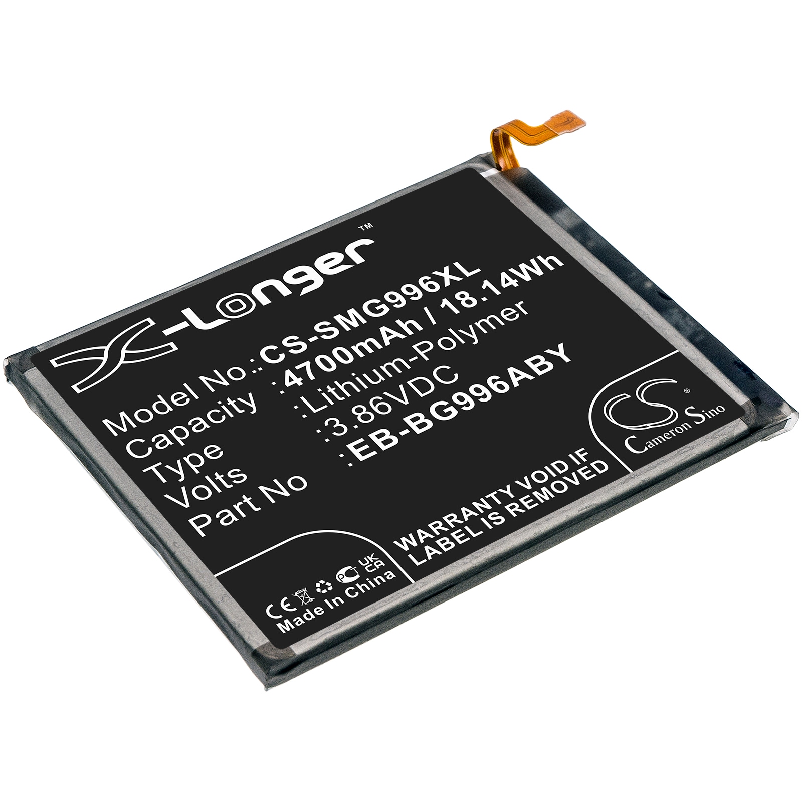 Batteri til SmartPhone, Mobil til Samsung Galaxy S21+, Galaxy S21+ 5G, SM-G996W og andre.