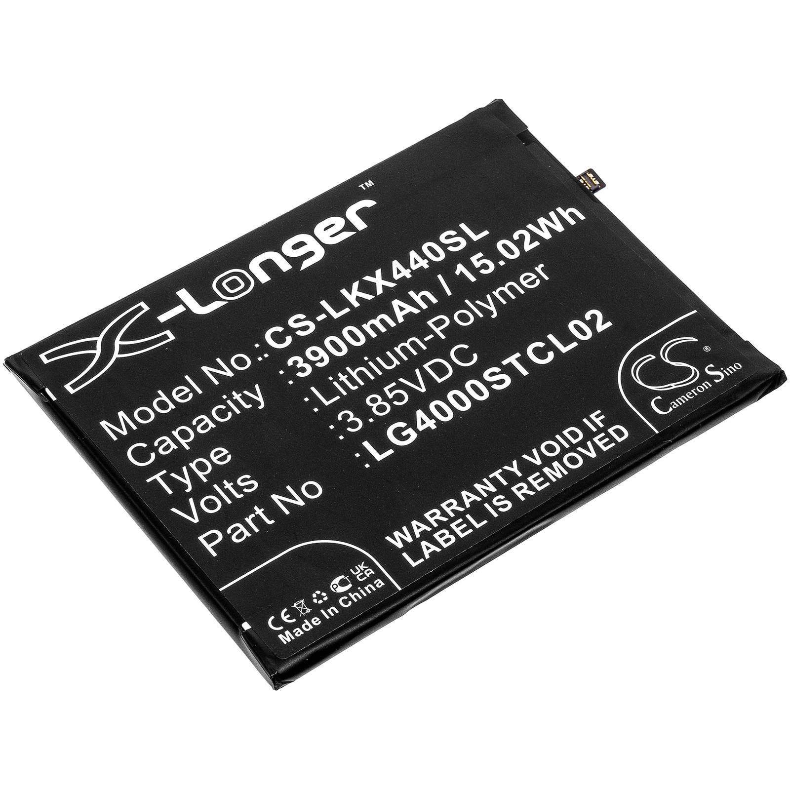 Batteri til SmartPhone, Mobil til LG X440, LMX440IM, W30 Plus og andre.