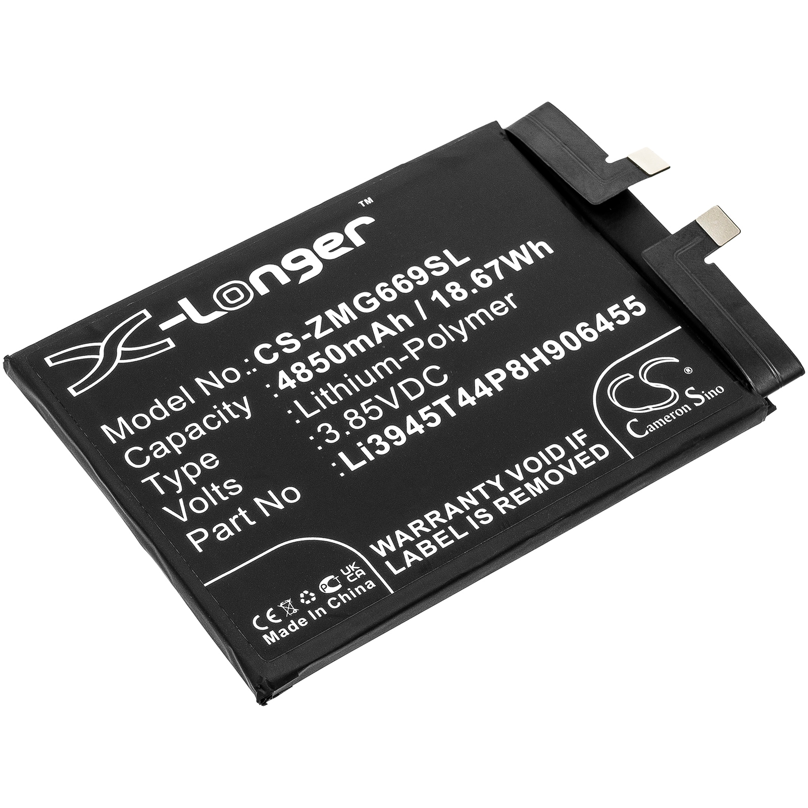 Batteri til SmartPhone, Mobil til ZTE Nubia Red Magic 6, NX669J
