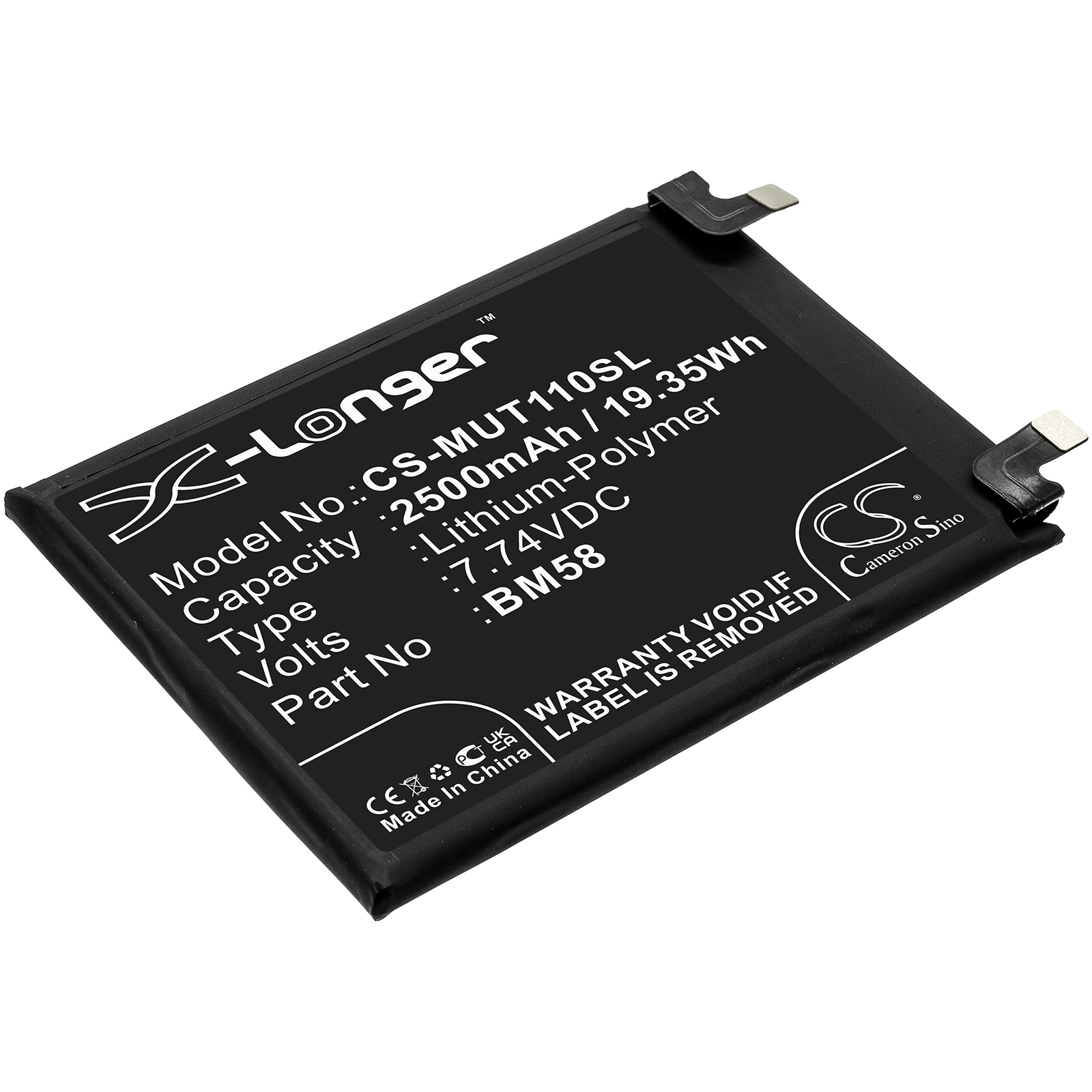 Batteri til SmartPhone, Mobil til Xiaomi Mi 11T Pro 5G, 2107113SG