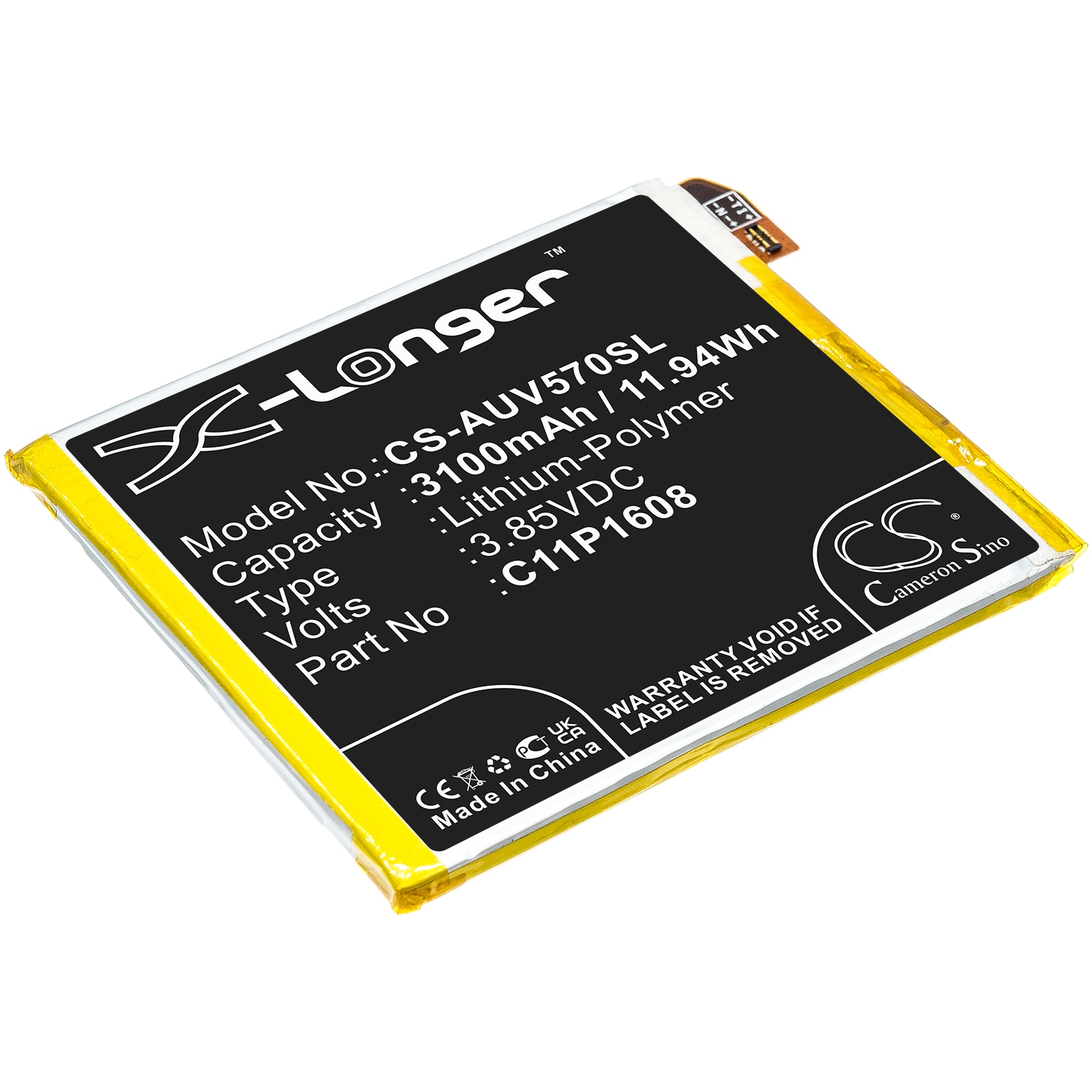 Batteri til SmartPhone, Mobil til Asus ZenFone AR, A002A, ZS571KL og andre.
