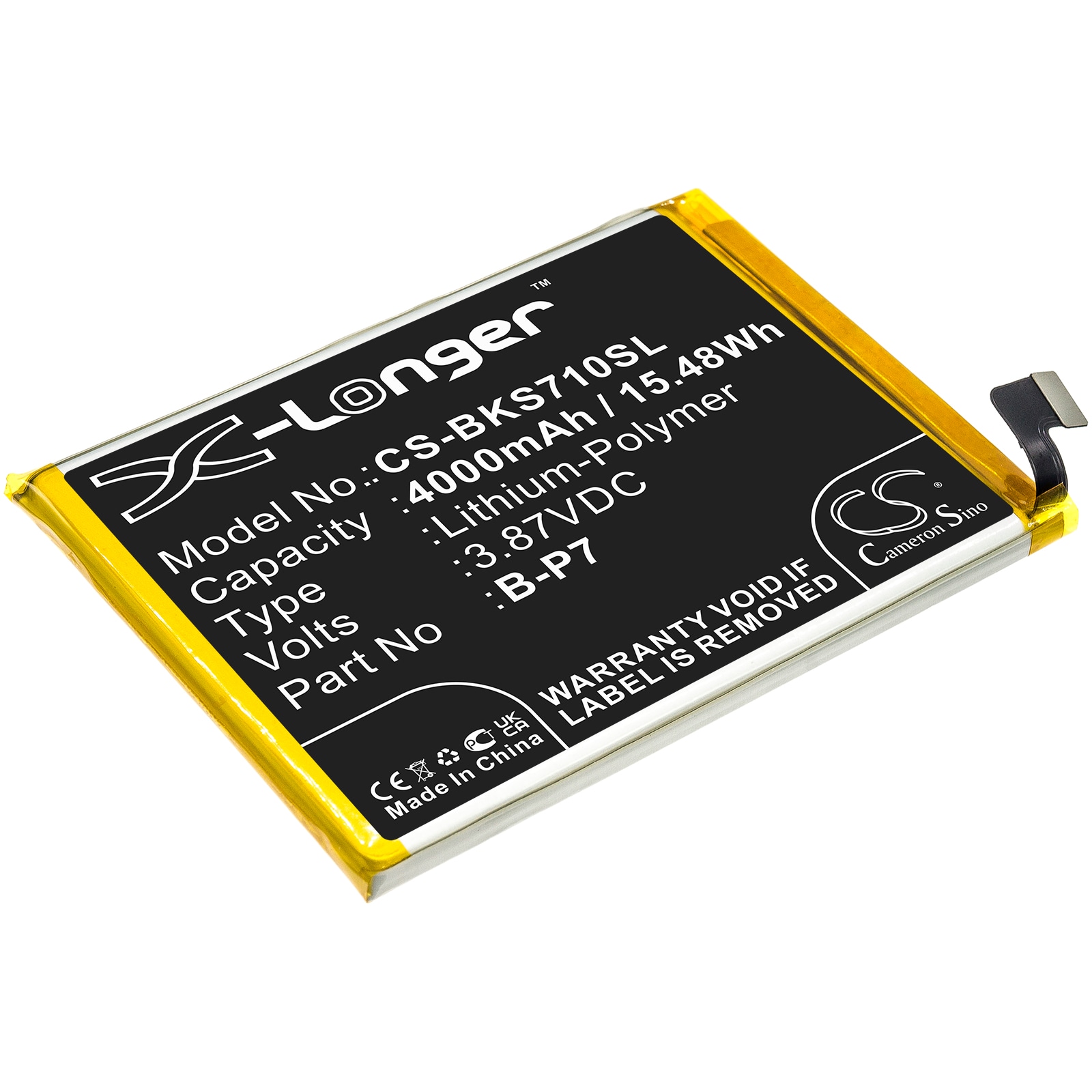 Batteri til SmartPhone, Mobil til VIVO S7e, S7e 5G 2020, V2031EA og andre.