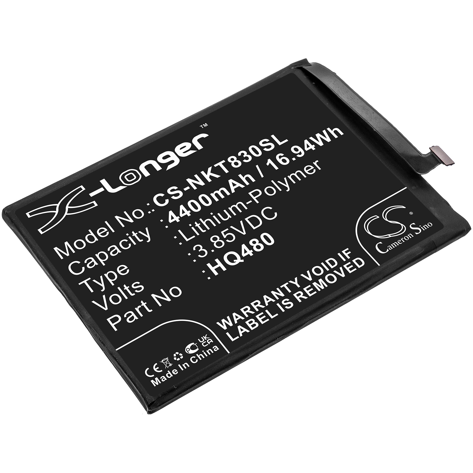 Batteri til SmartPhone, Mobil til Nokia 8.3 2020 5G, 8 V 5G, TA-1243 og andre.